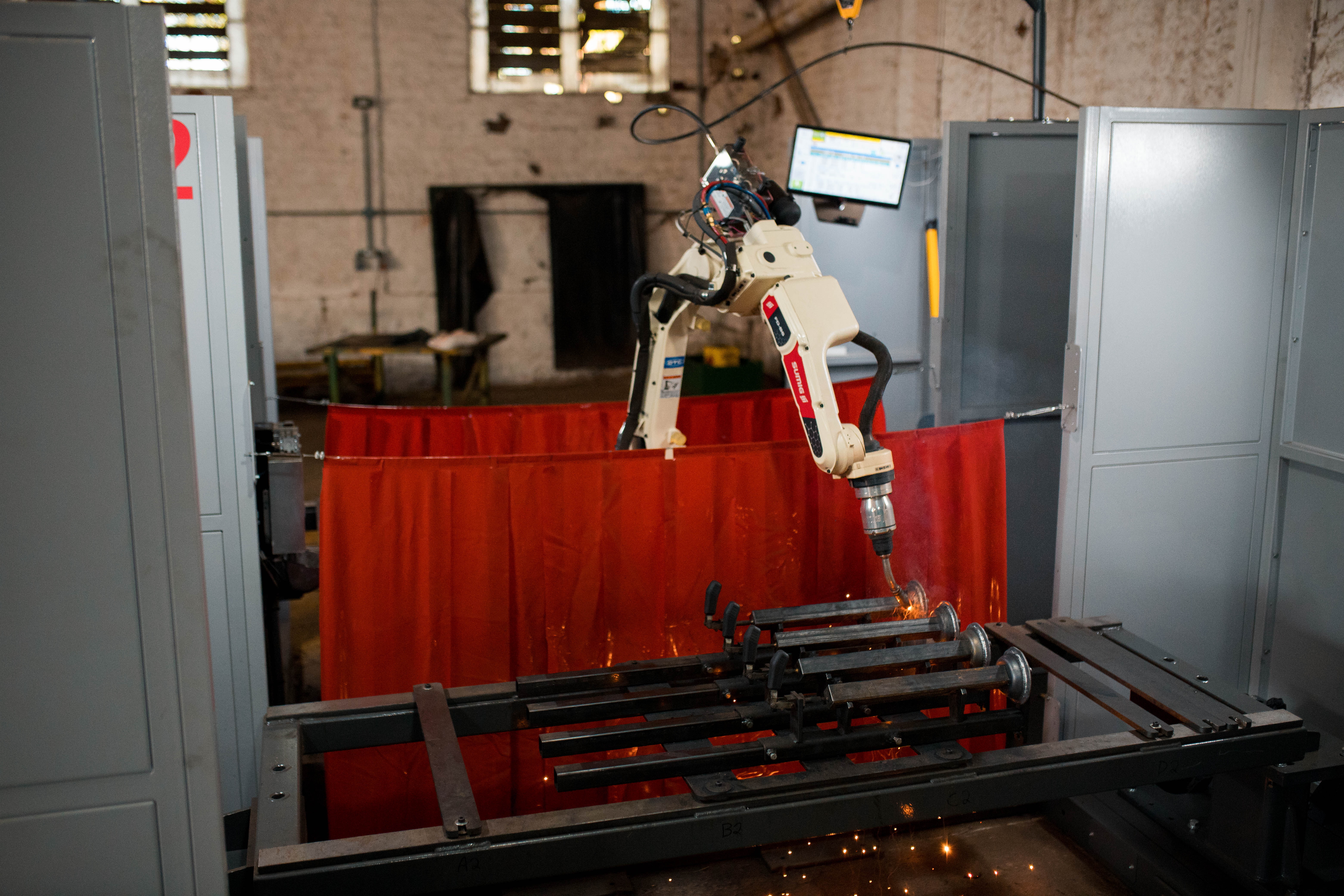 Célula de Solda Robotizada